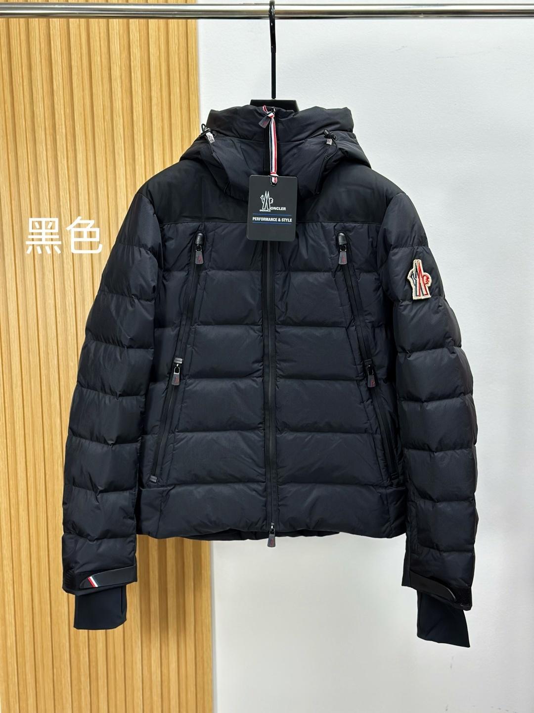 (PRE-ORDER) MNCLR - GRENOBLE COAT - BLACK
