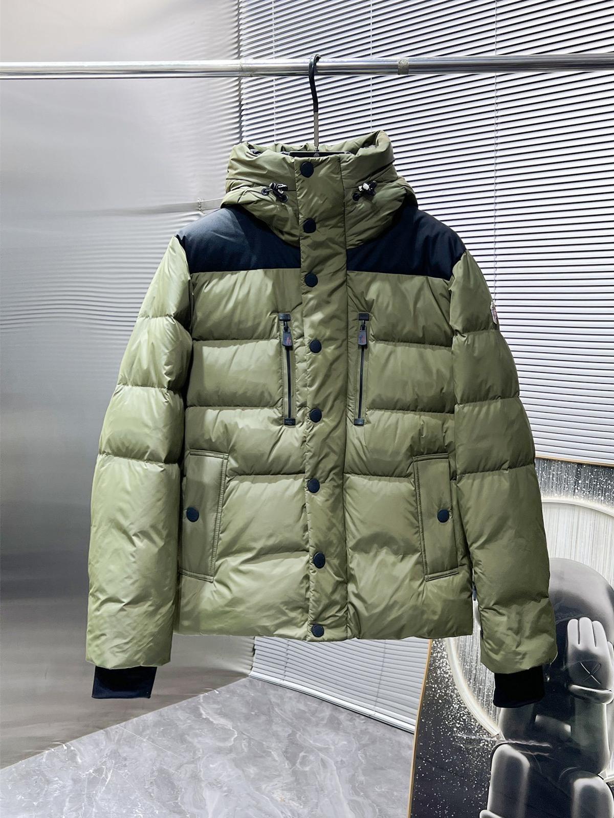 (PRE-ORDER) MNCLR - GRENOBLE COAT - OLIVE