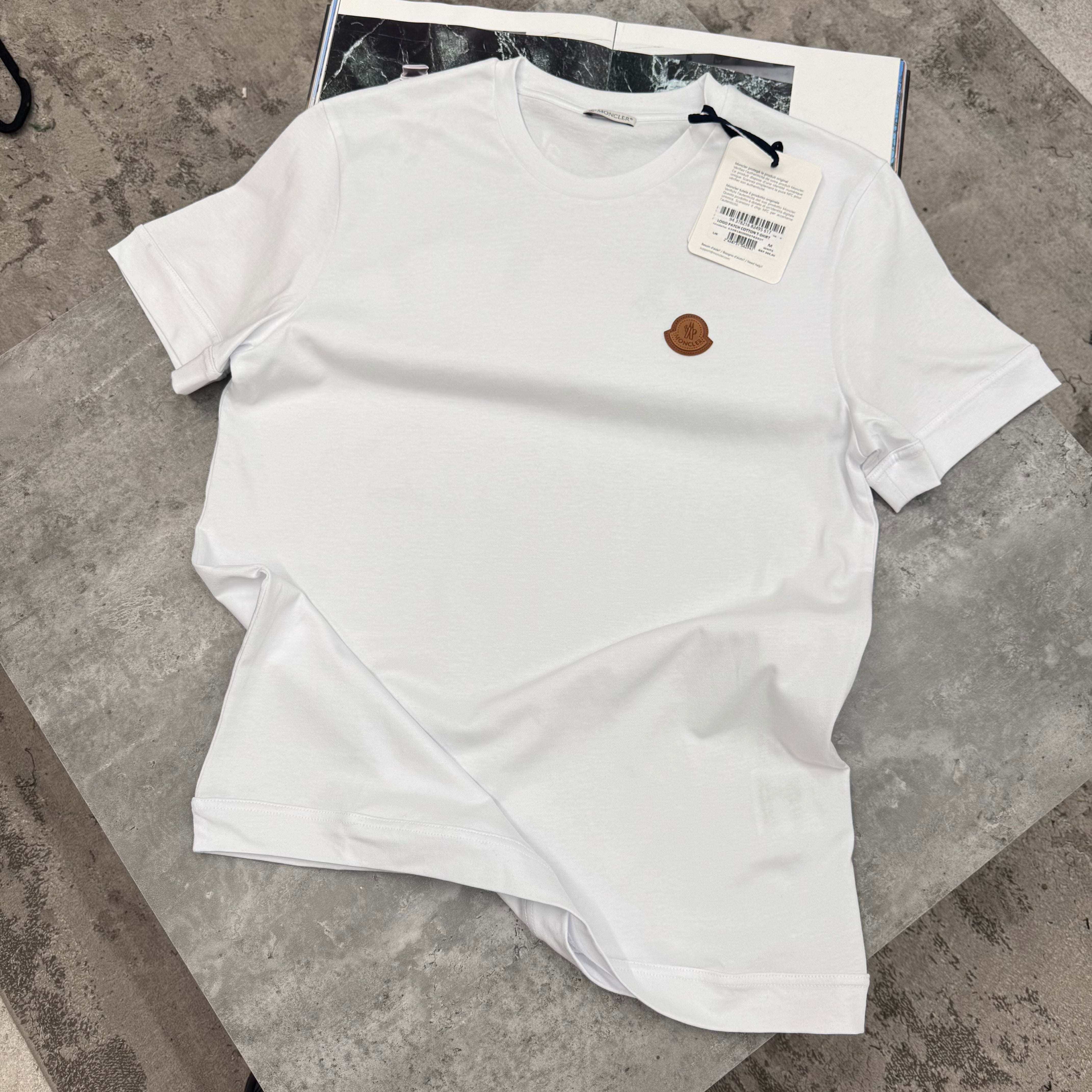 MNCLR - LAYERED BADGE T-SHIRT - WHITE
