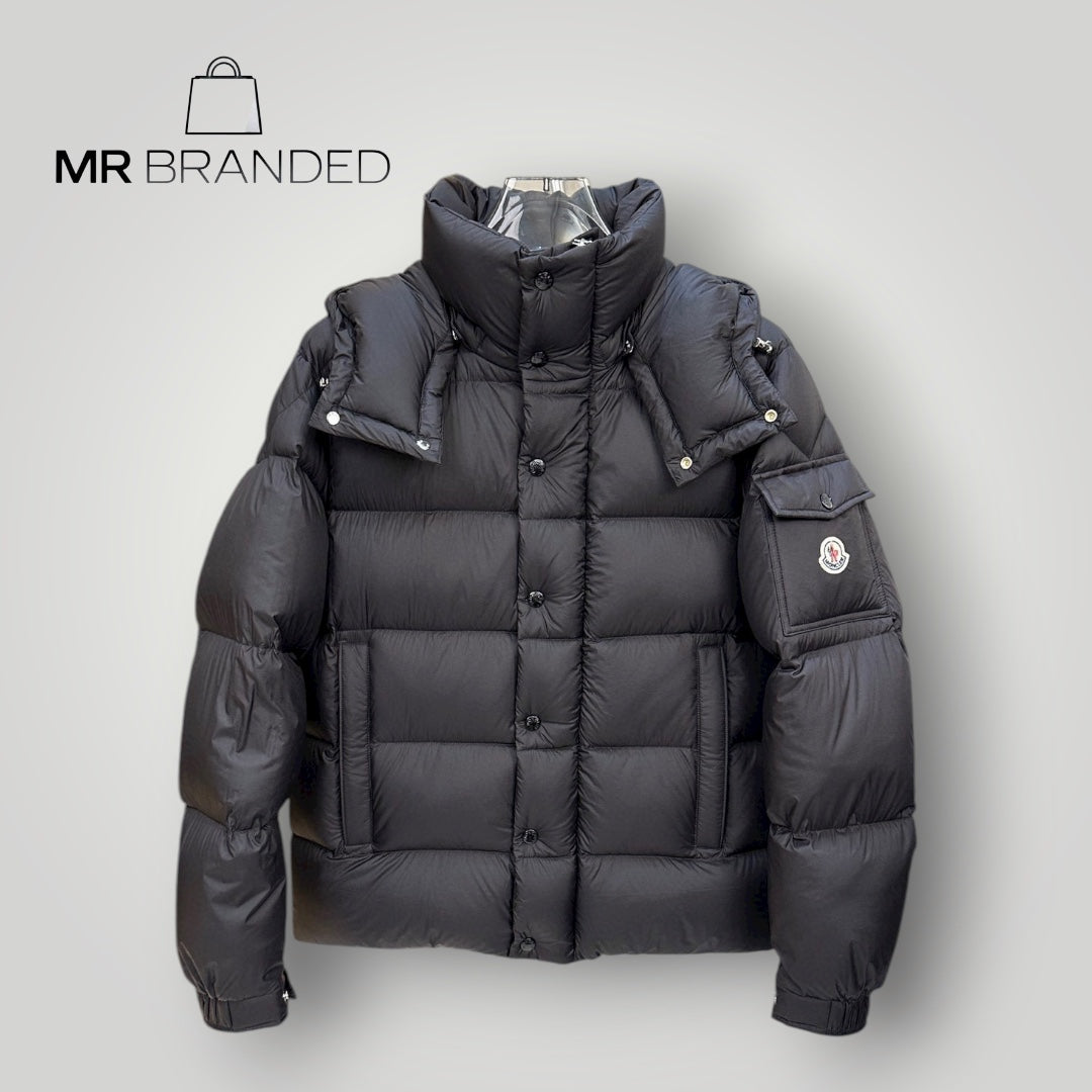 MNCLR - ARM POCKET COAT - BLACK