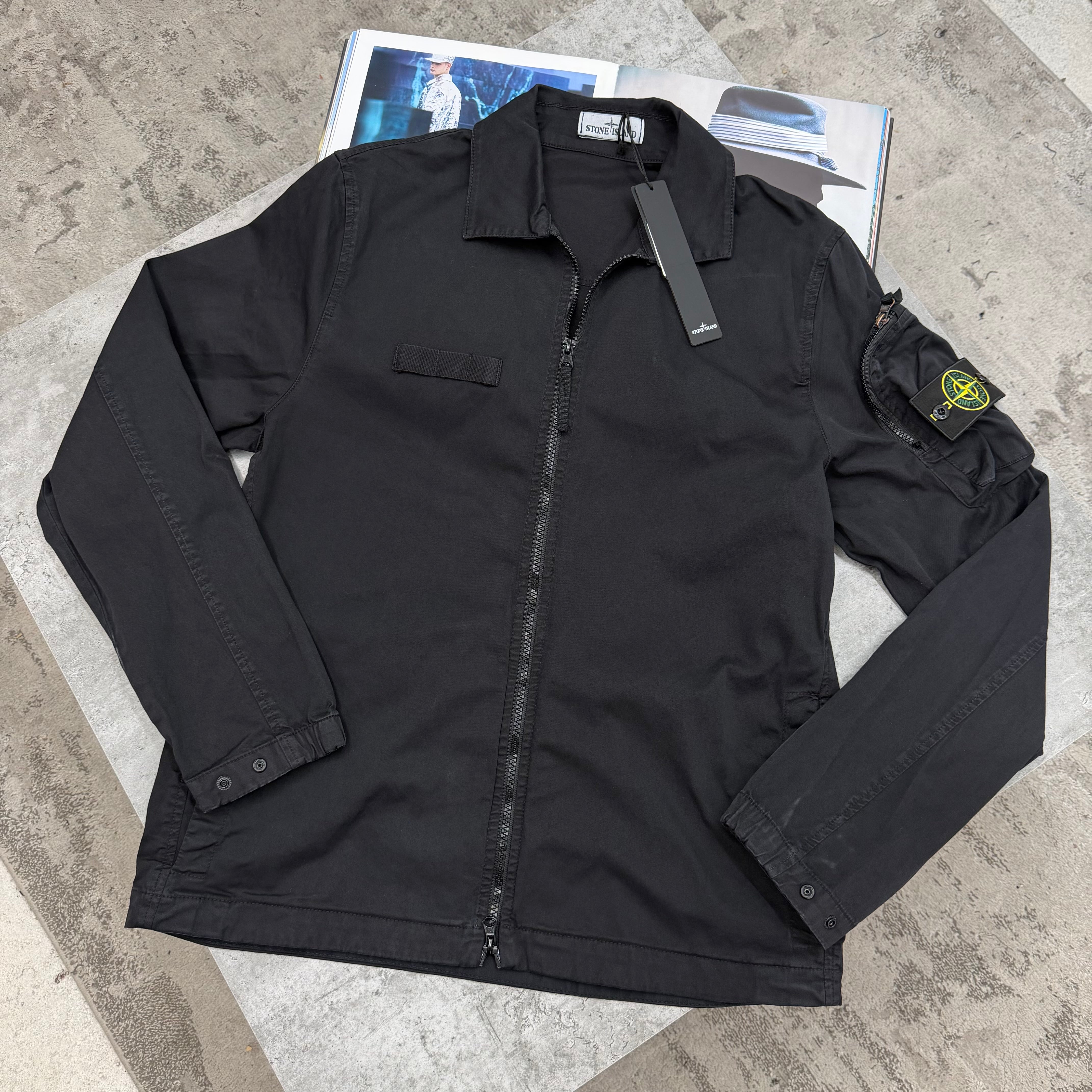 SI - OVERSHIRT - BLACK