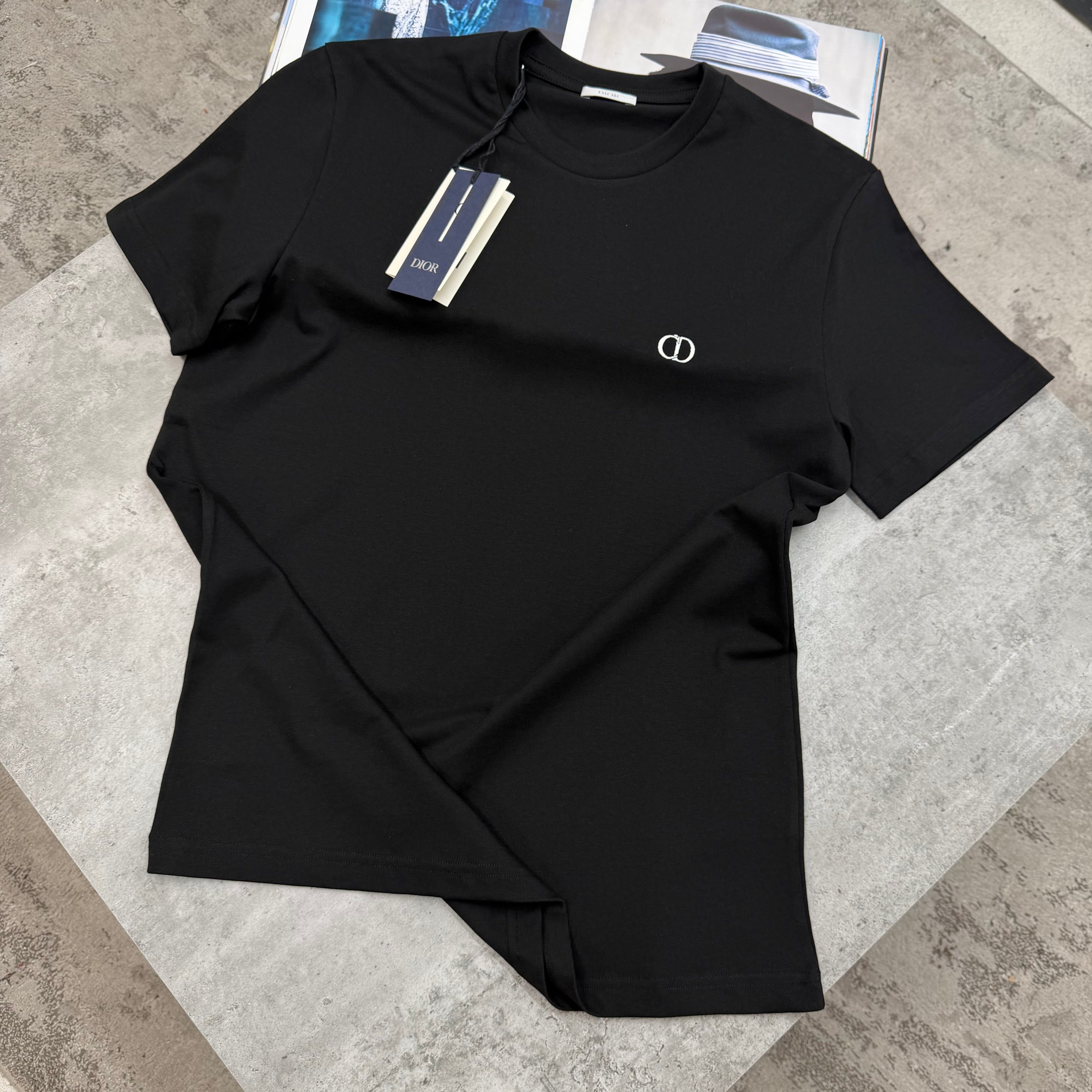 CD - SMALL CD T-SHIRT - BLACK