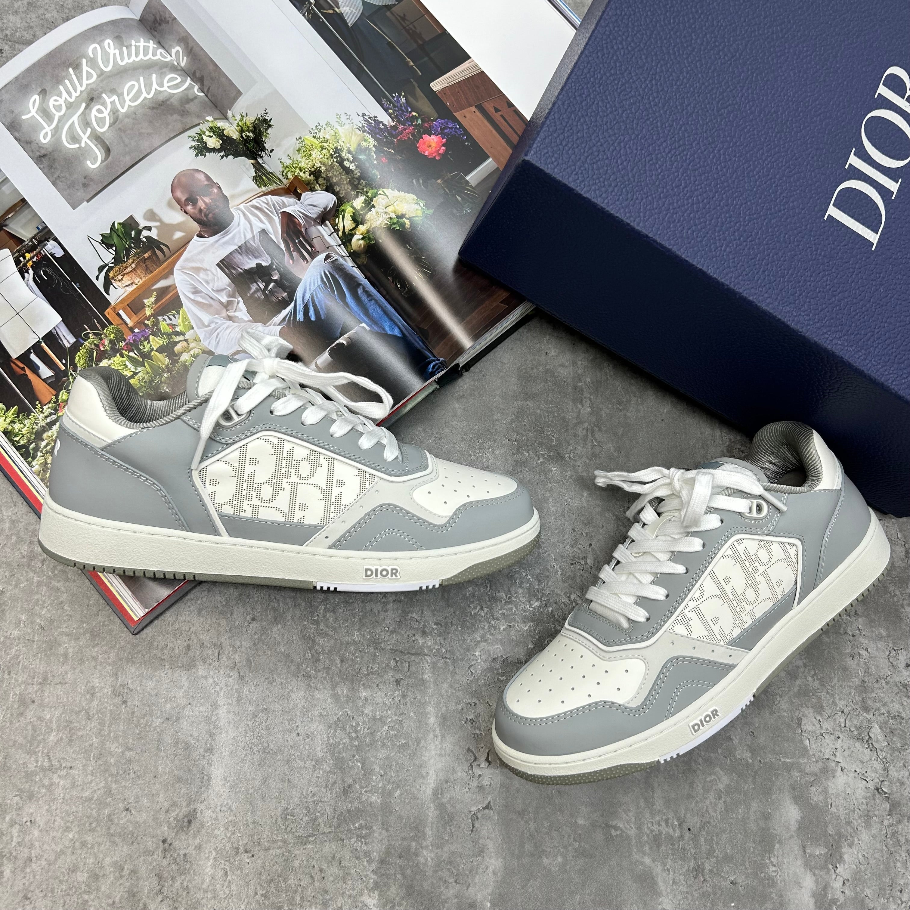 (PRE-ORDER) B27 - TRAINERS - GREY/WHITE