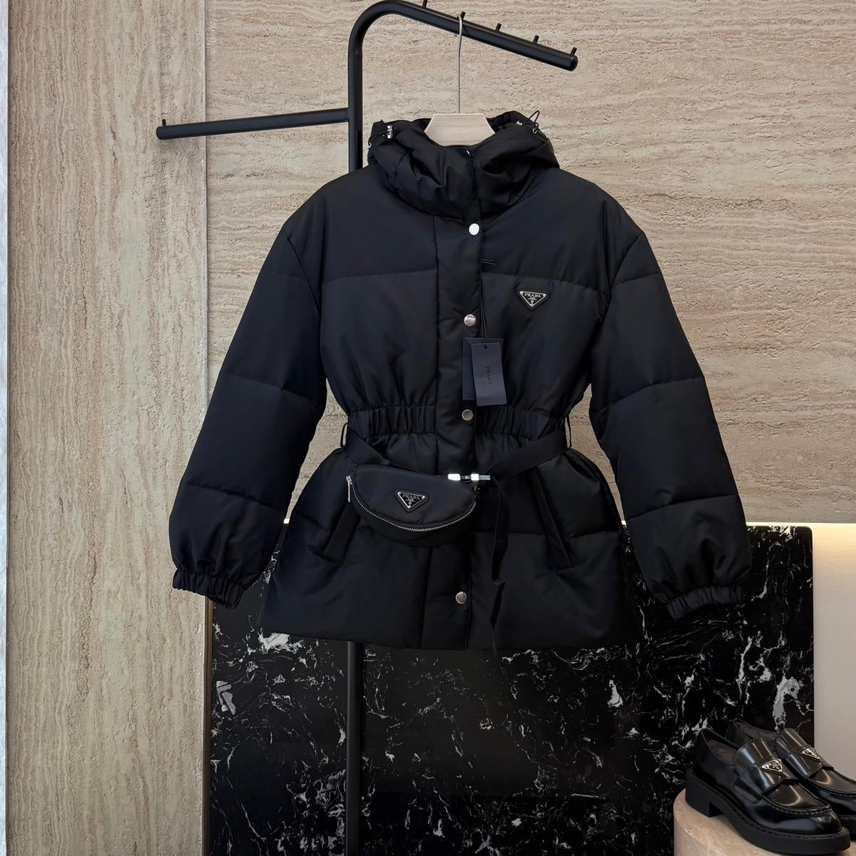 (PRE-ORDER) PDA - WOMENS COAT - BLACK