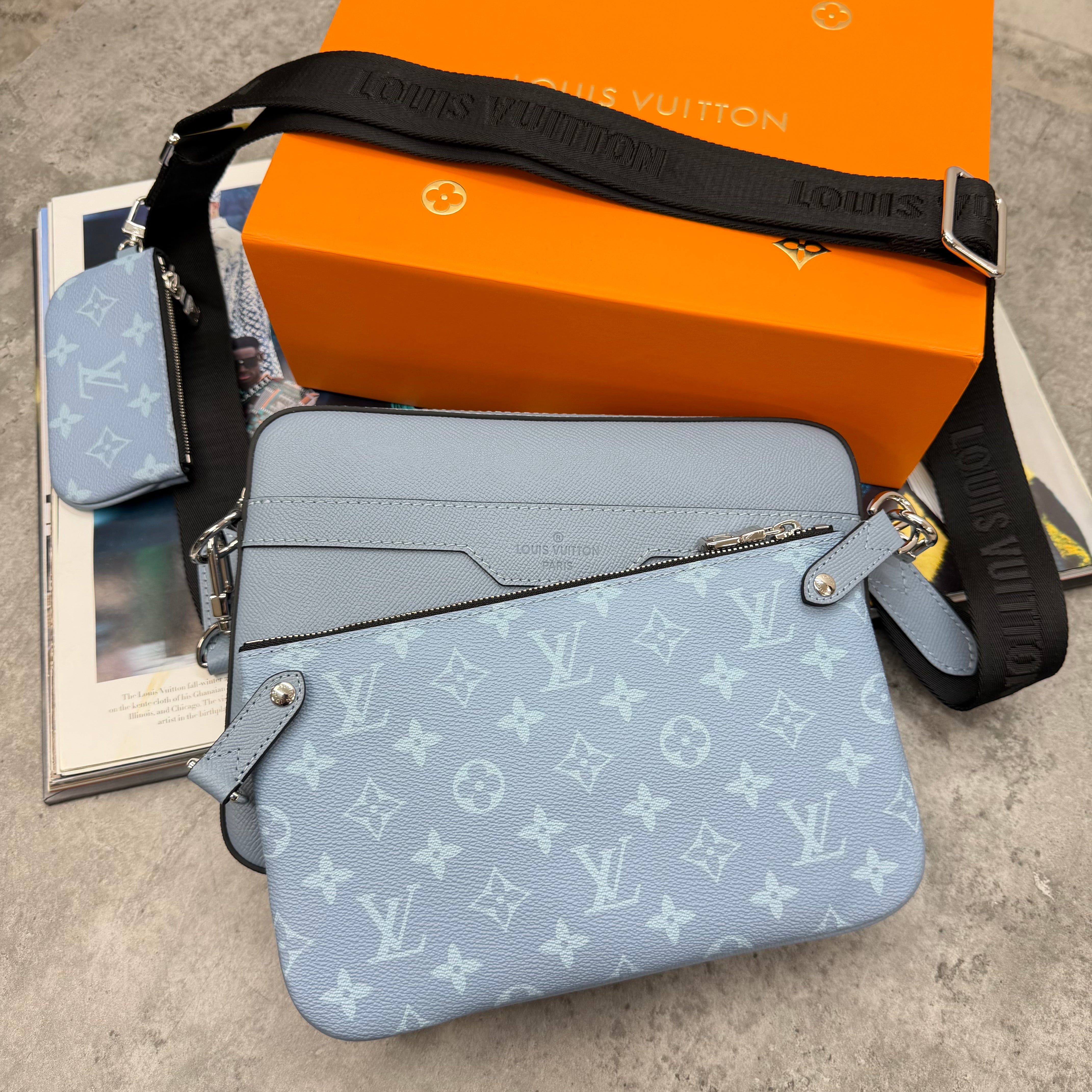 LVE - TRIO BAG - PALE BLUE