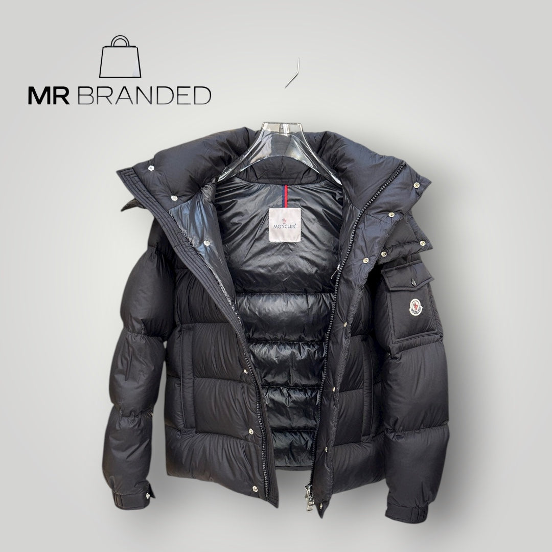 MNCLR - ARM POCKET COAT - BLACK