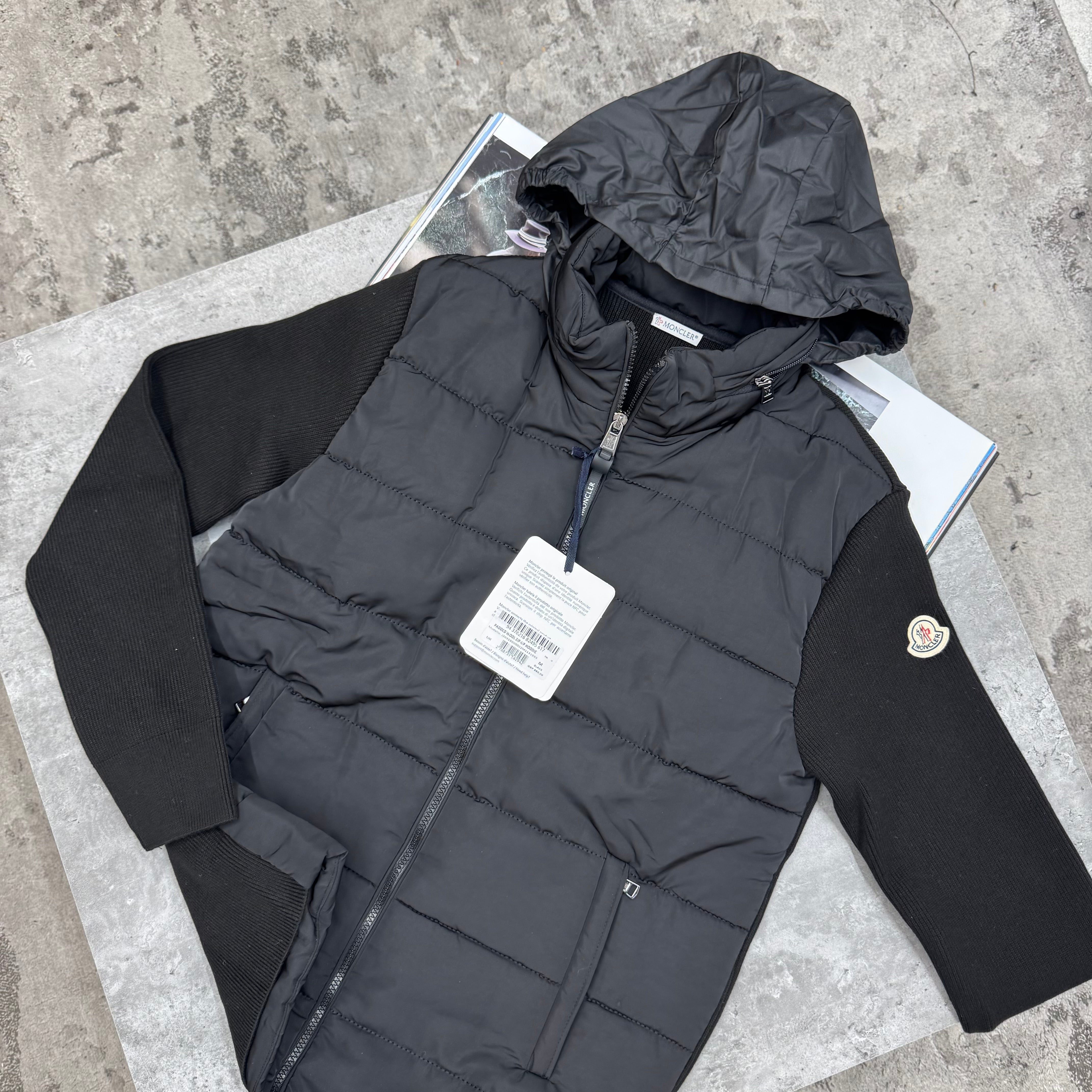 MNCLR - HOODED JACKET - BLACK