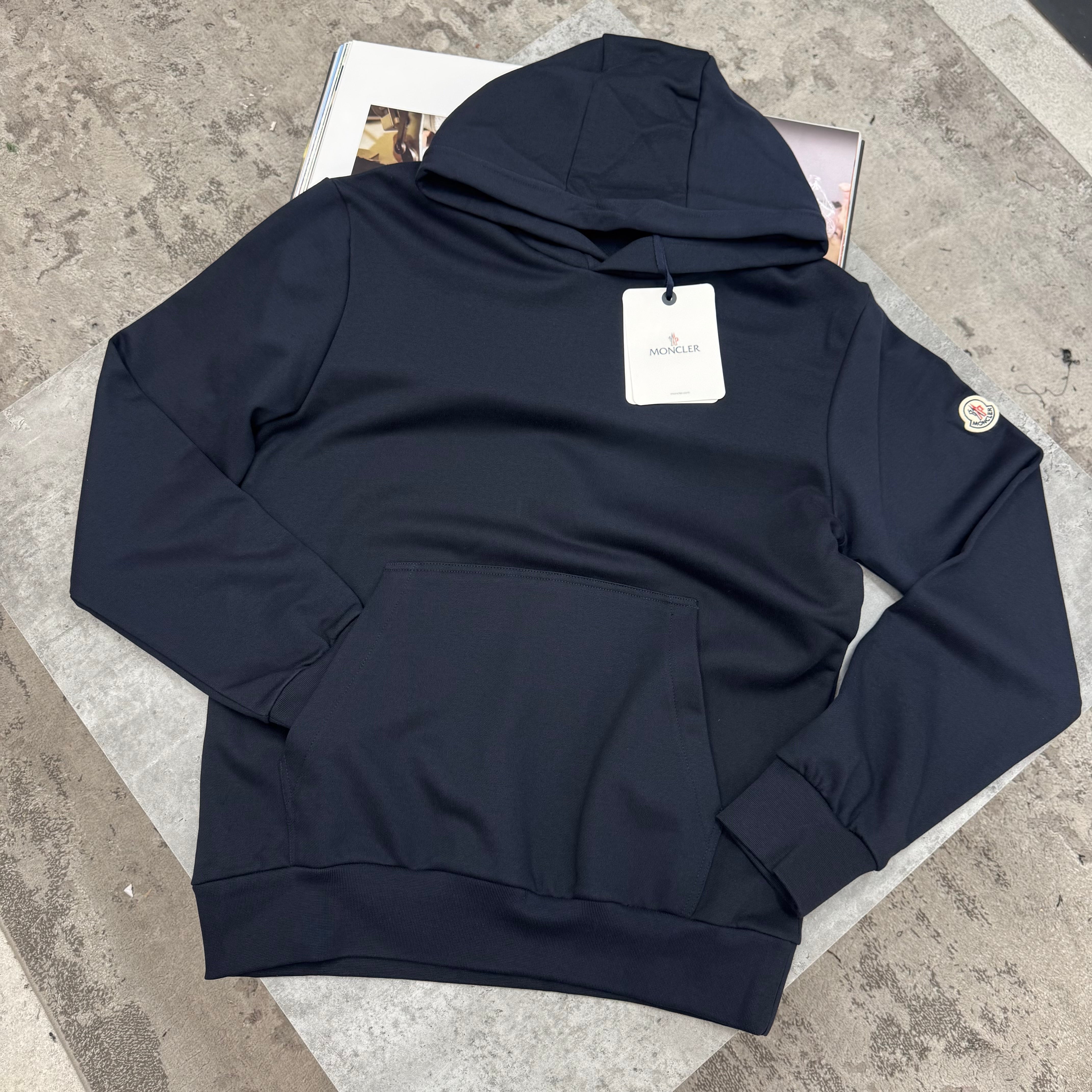 MNCLR - POCKET HOODIE - NAVY