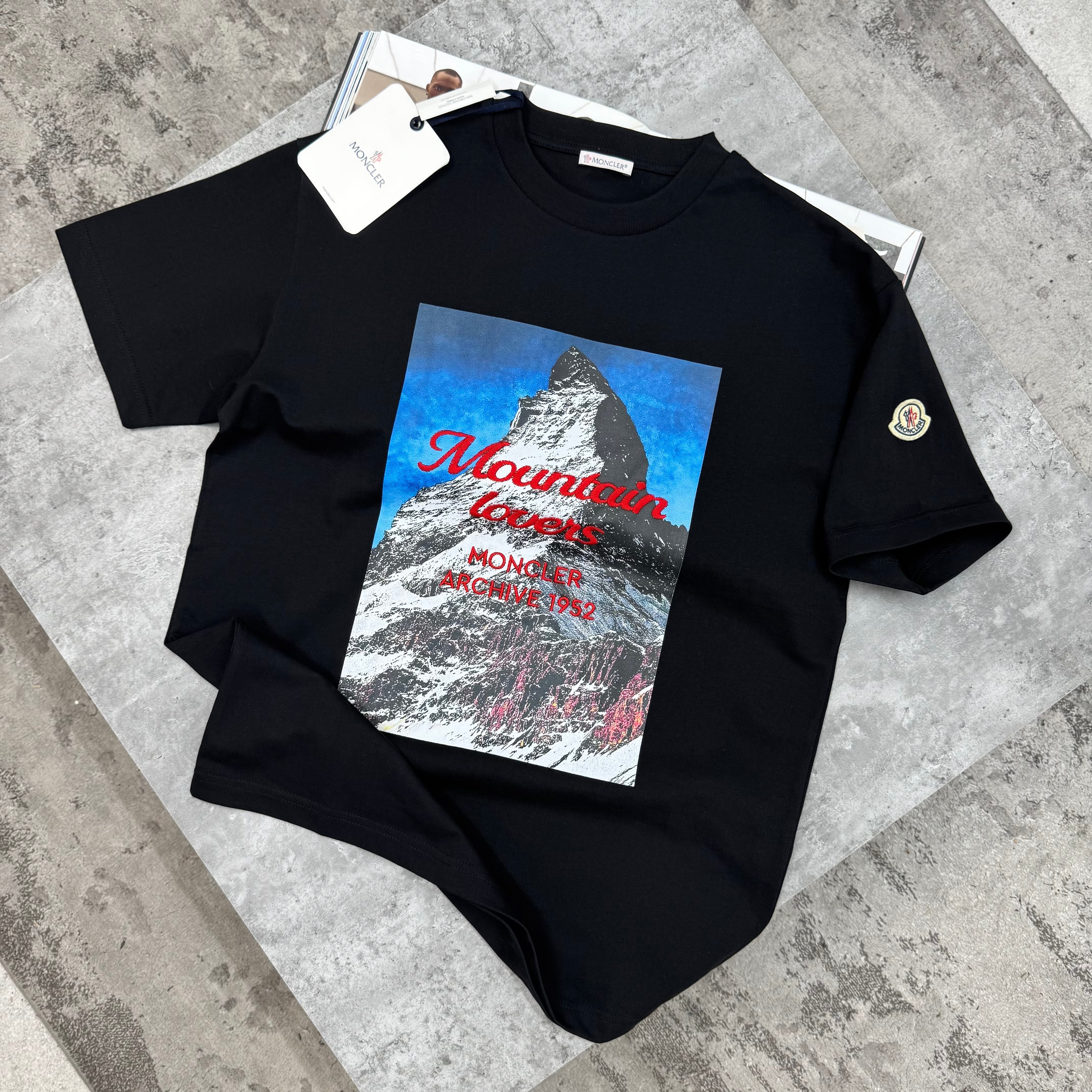 MNCLR - LOVERS T-SHIRT - BLACK