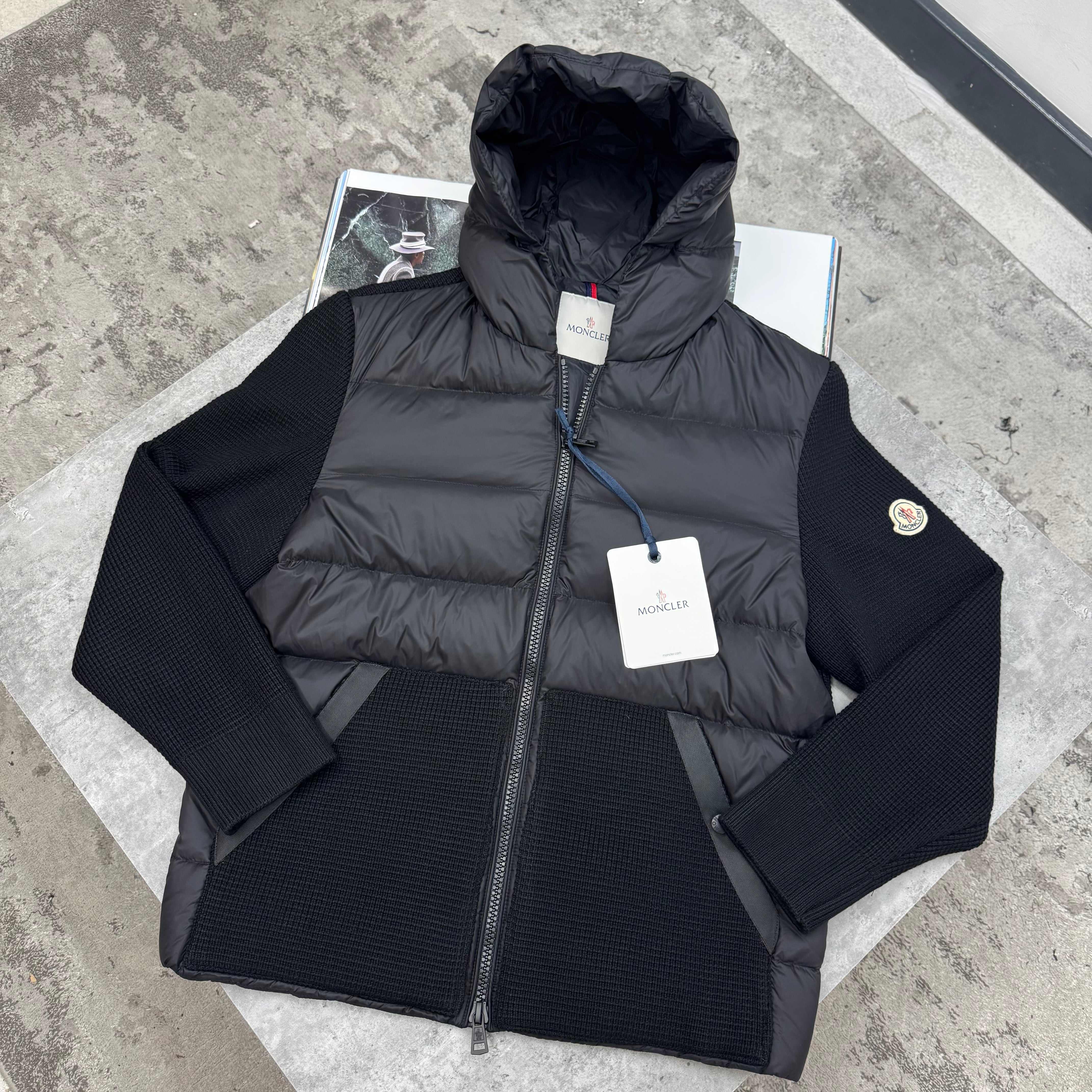 MNCLR - KNITTED JACKET - BLACK