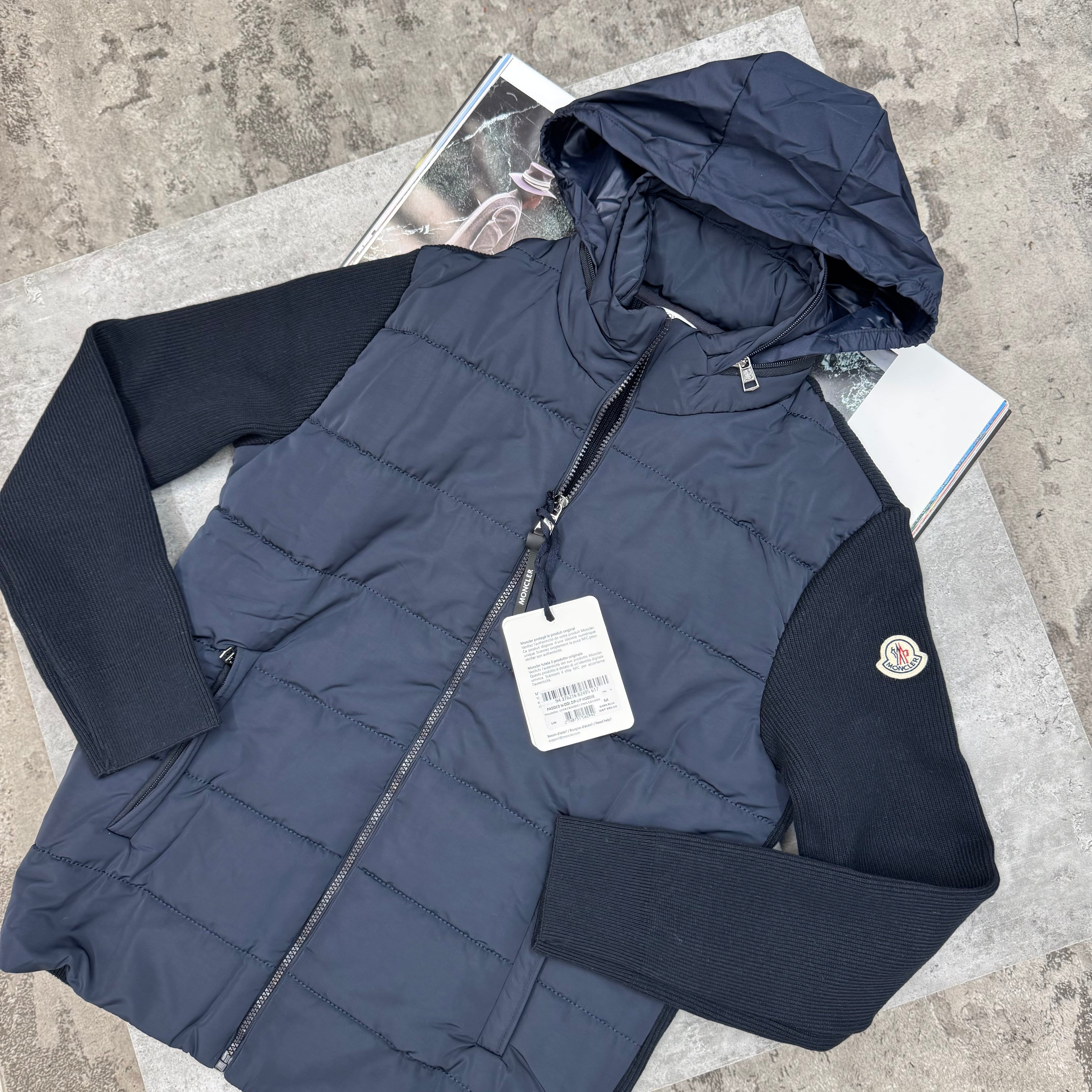 MNCLR - HOODED JACKET - NAVY