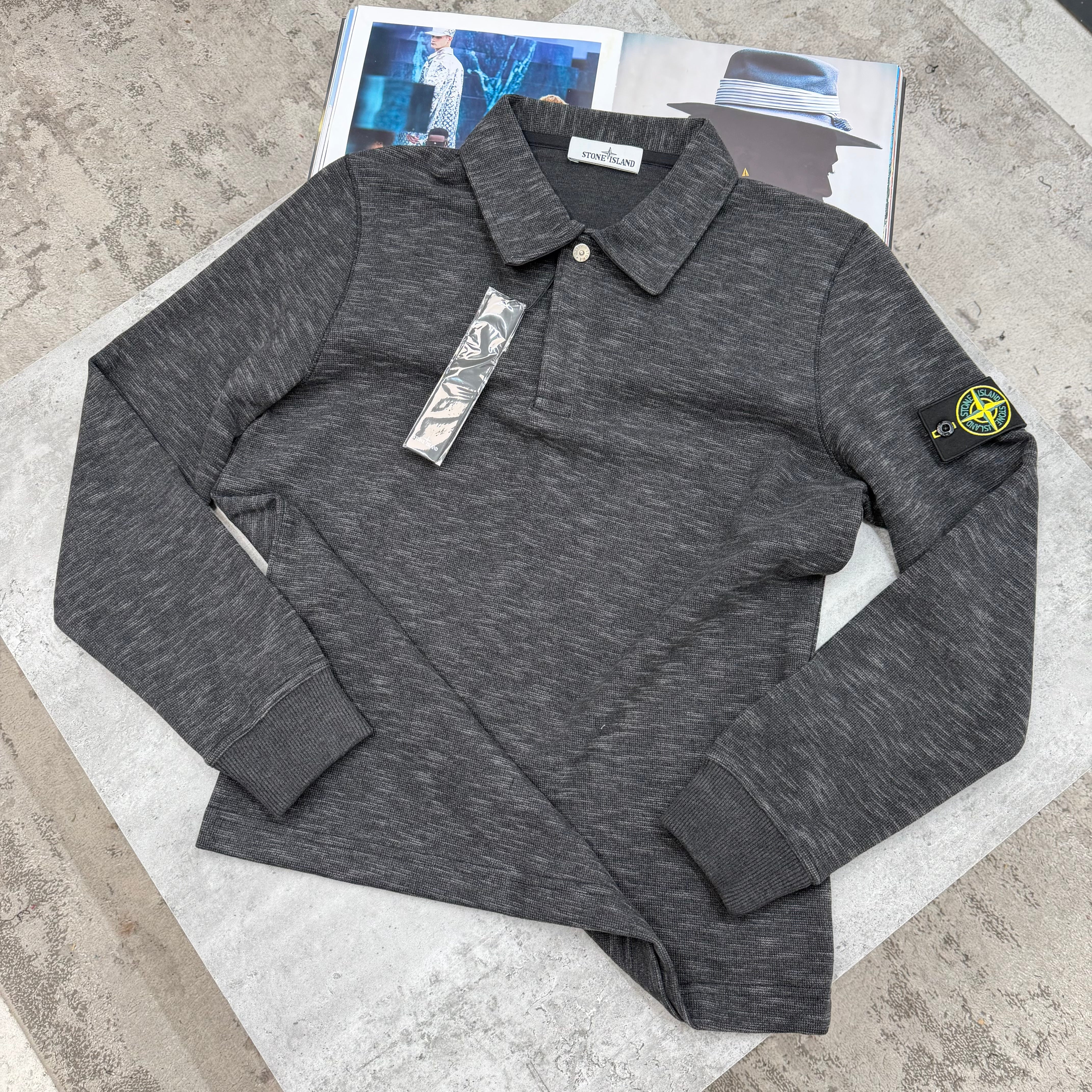 SI - COLLARD JUMPER - GREY