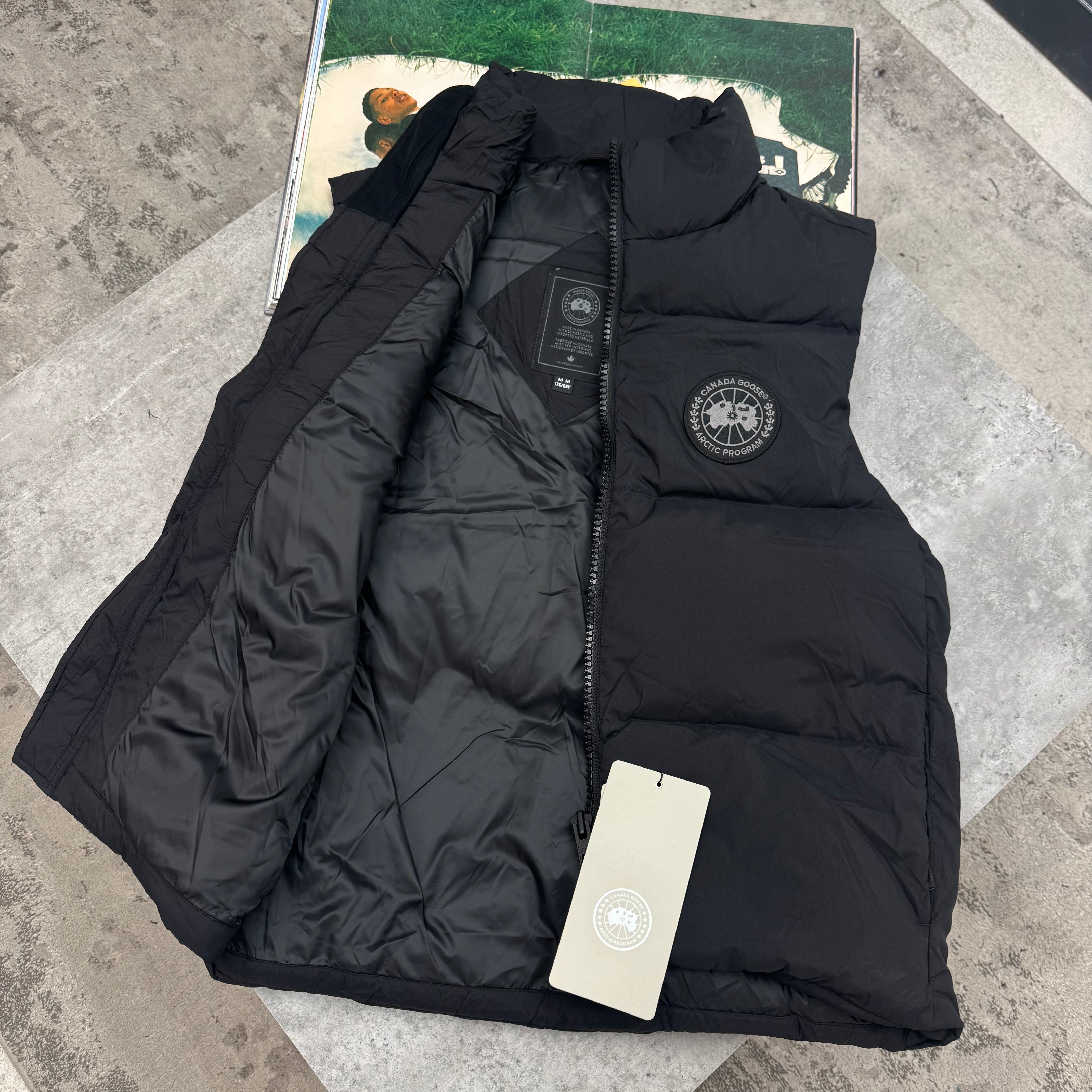 CG - BLACK BADGE LAWRENCE GILET - BLACK