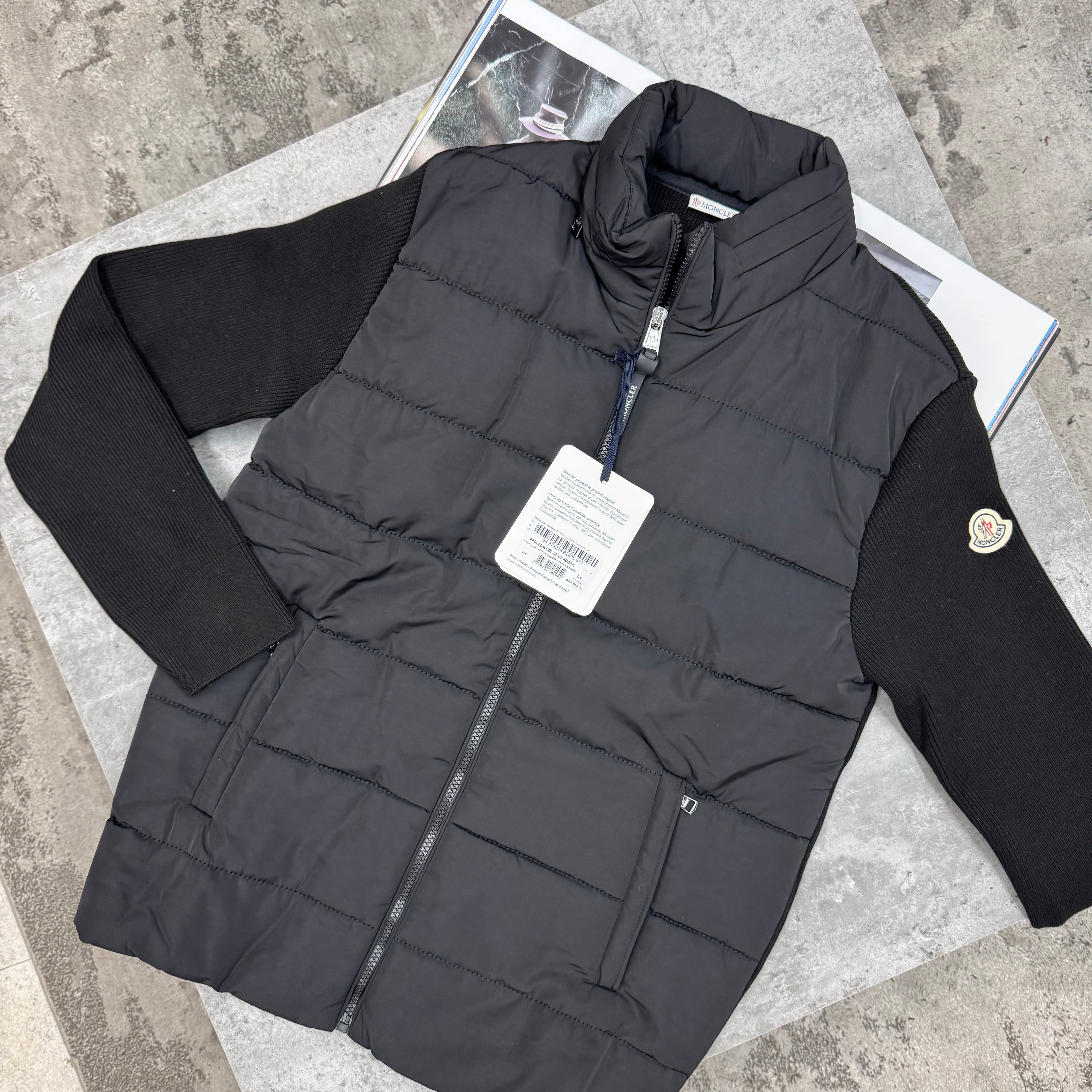 MNCLR - HOODED JACKET - BLACK