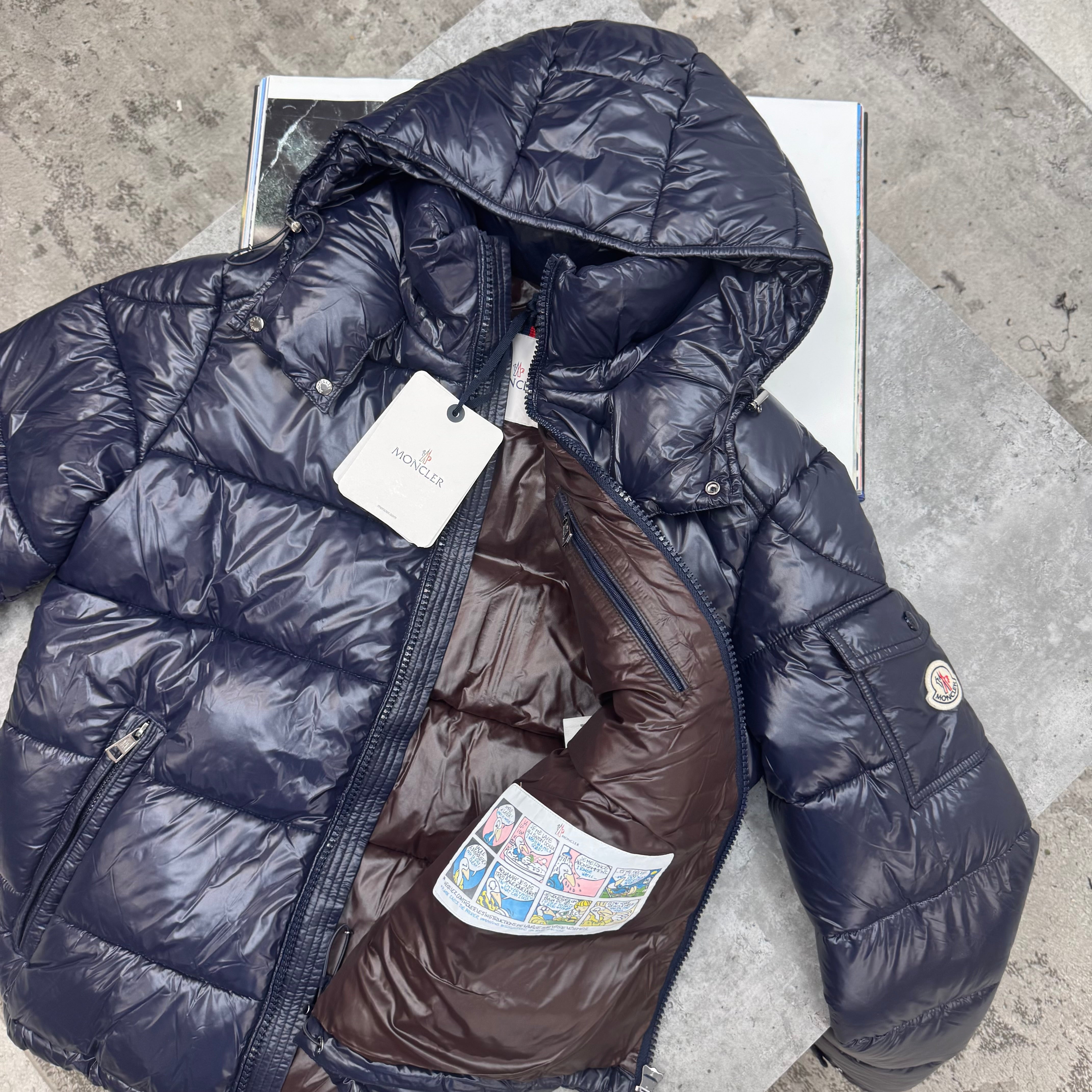 MNCLR - MAYA COAT - NAVY