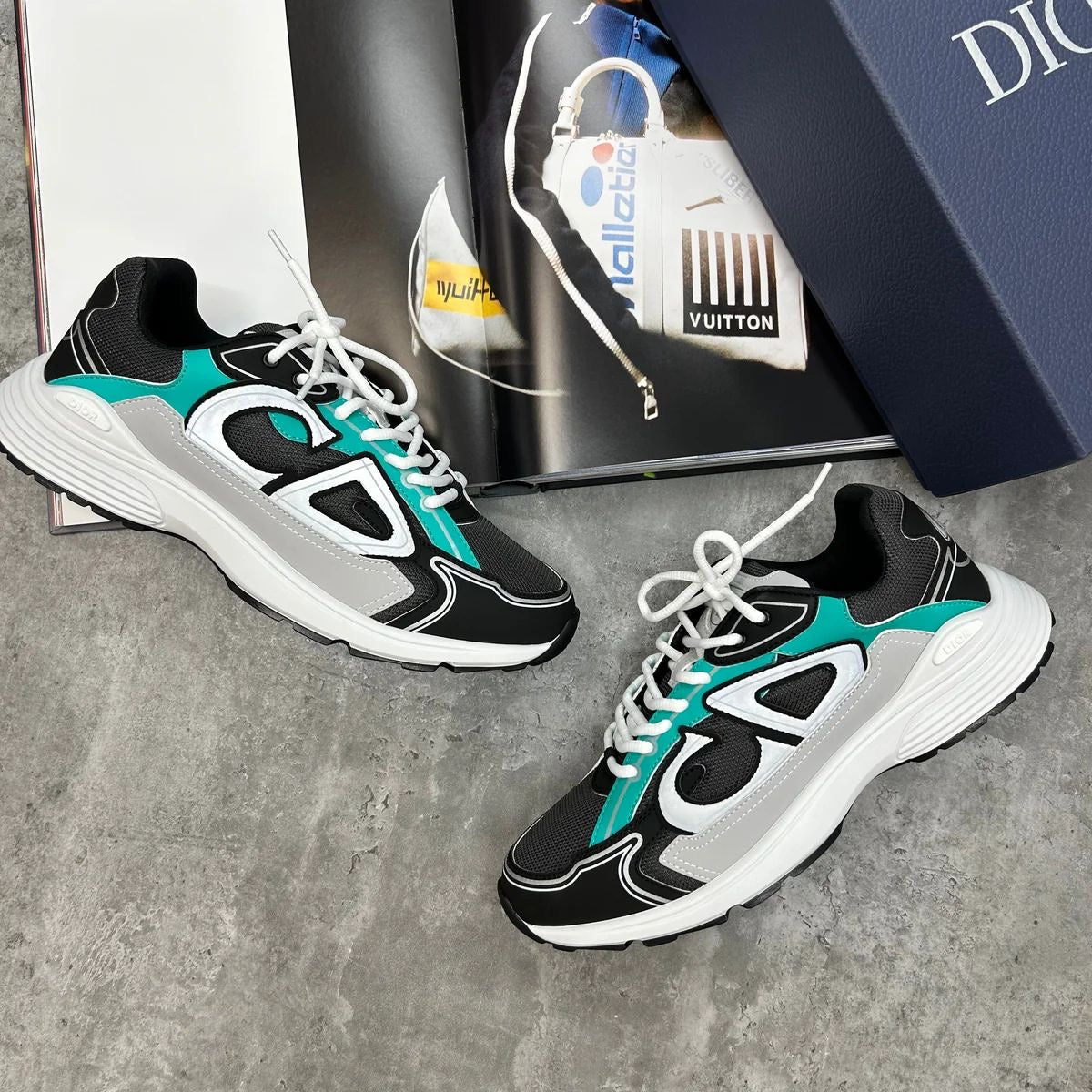 (PRE-ORDER) B30 - TRAINER - BLACK/MINT