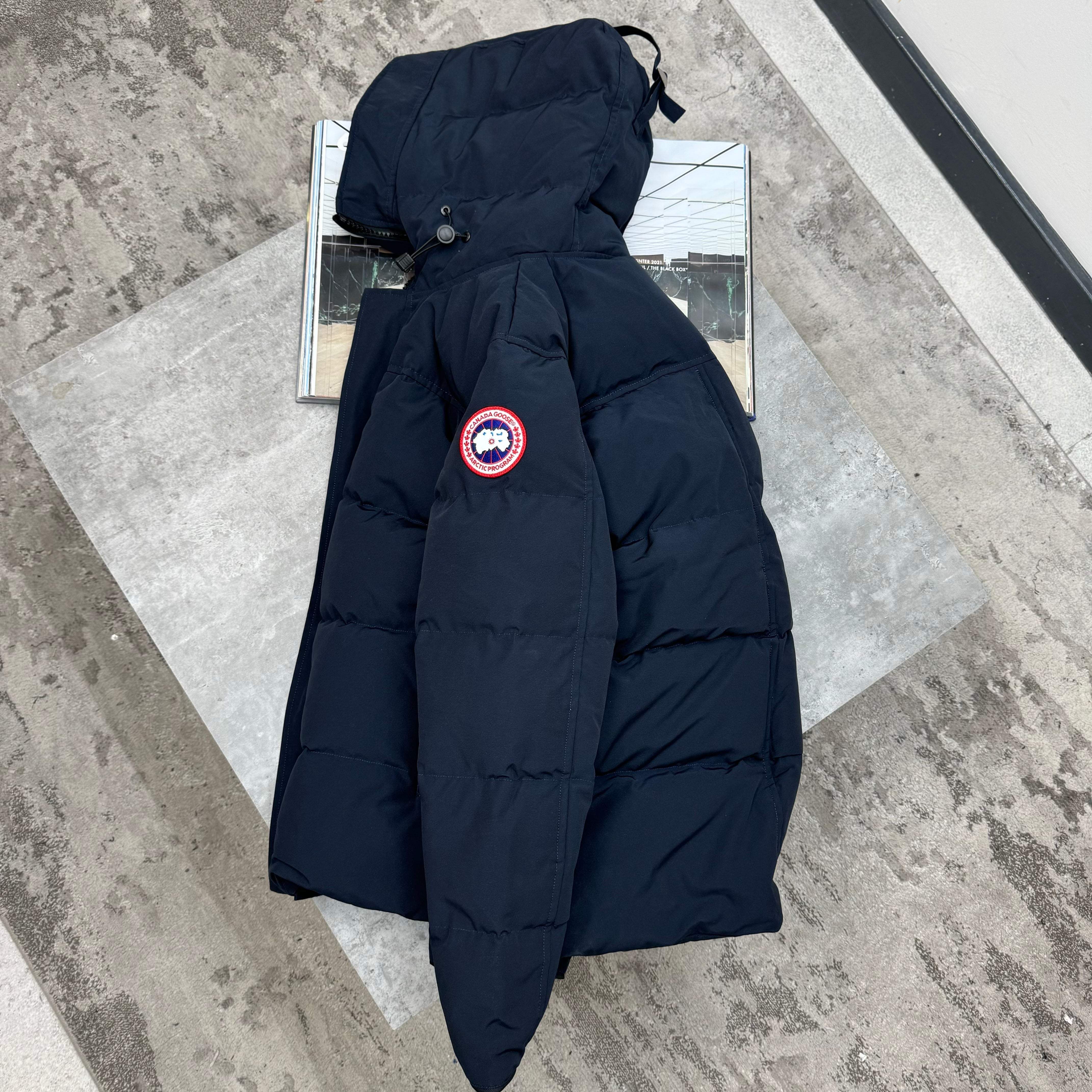 (PRE-ORDER) CG - NAVY MAC COAT - MENS