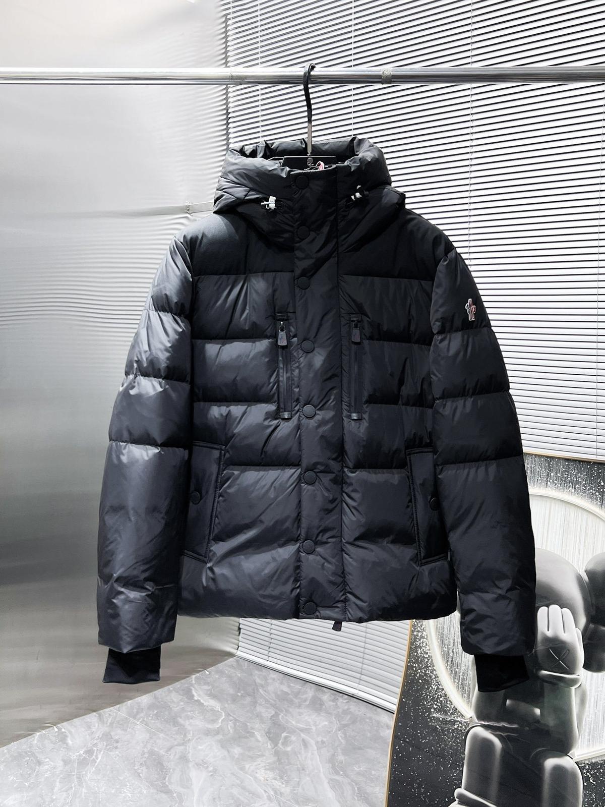 (PRE-ORDER) MNCLR - GRENOBLE COAT - BLACK