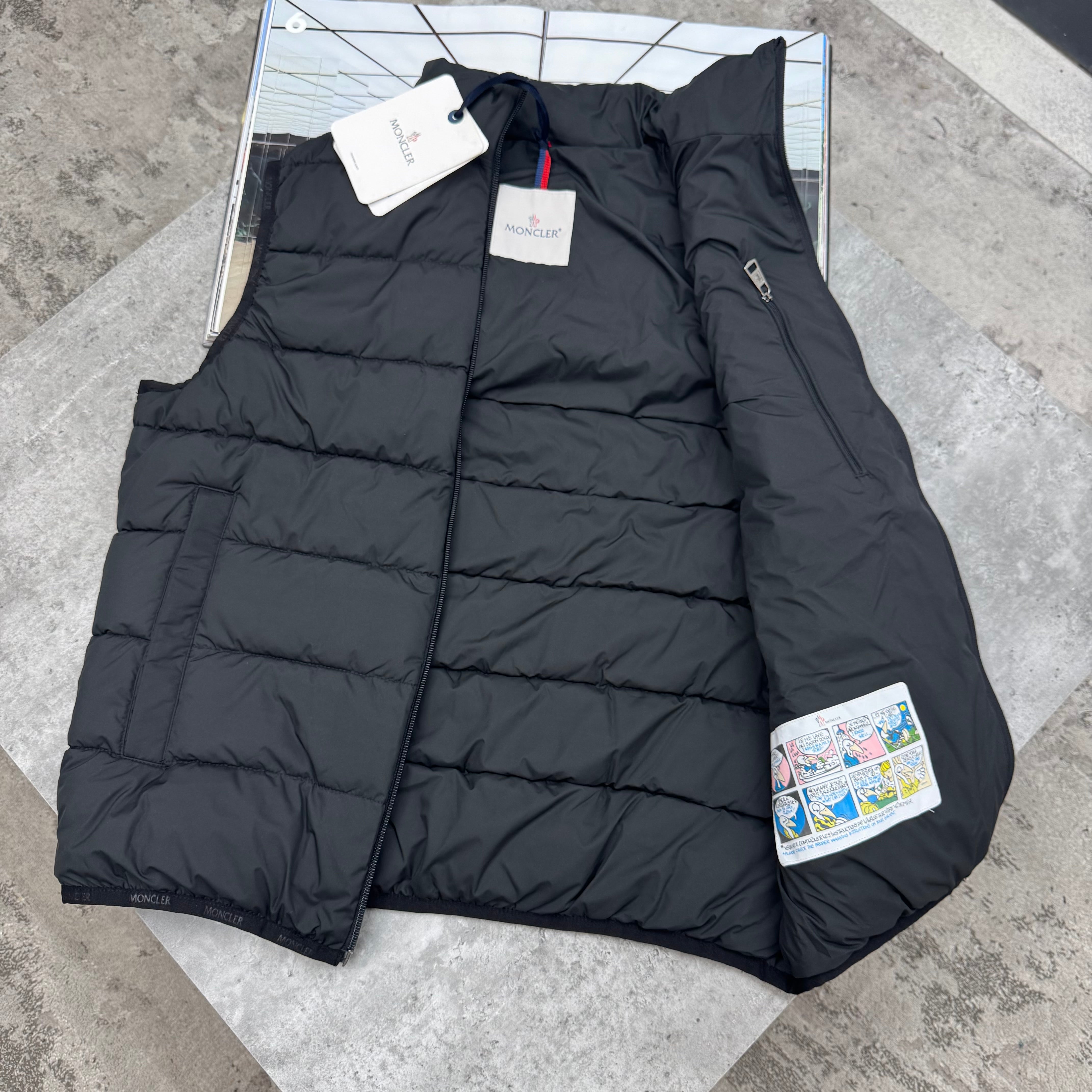 MNCLR - CONTRIN GILET - BLACK