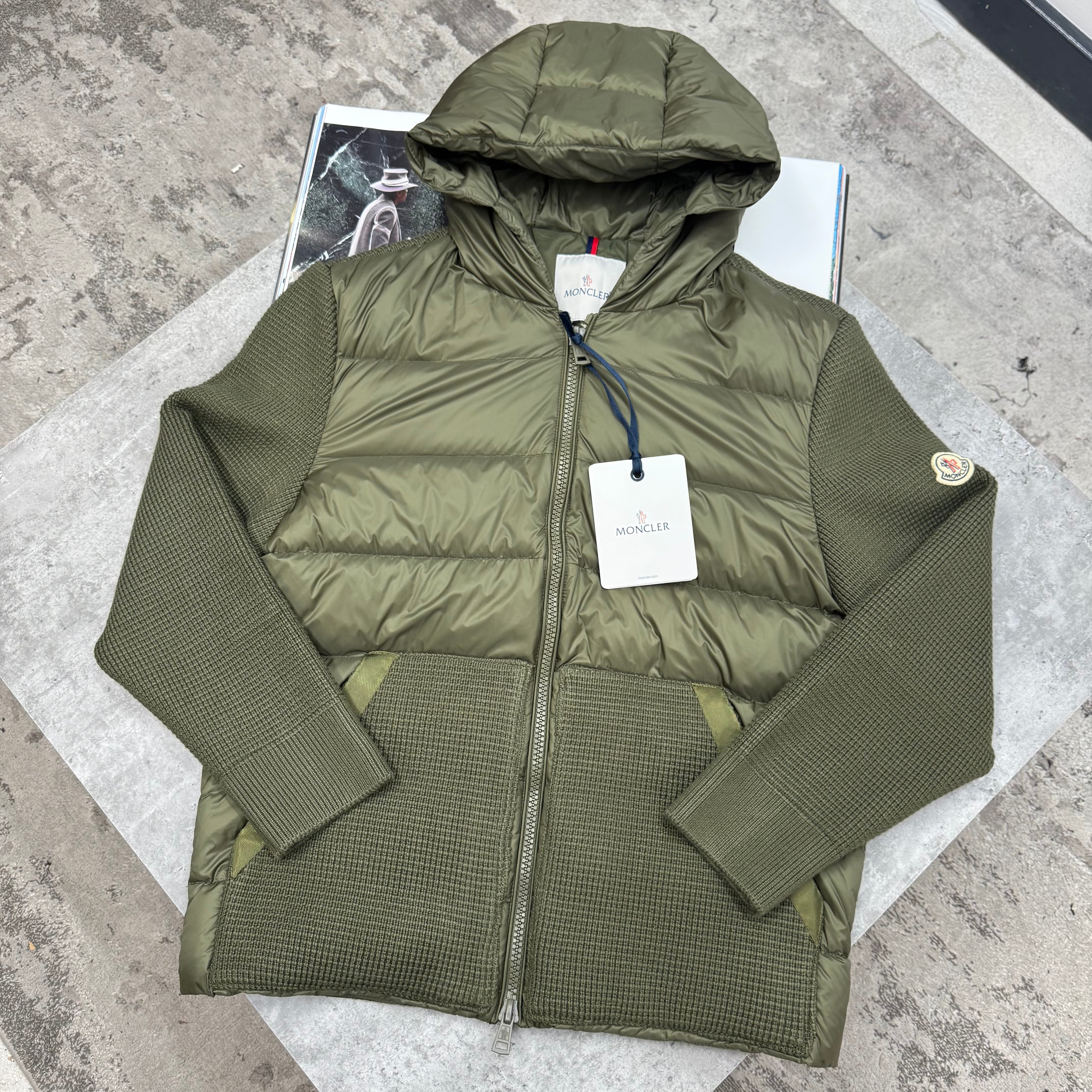 MNCLR - KNITTED JACKET - KHAKI