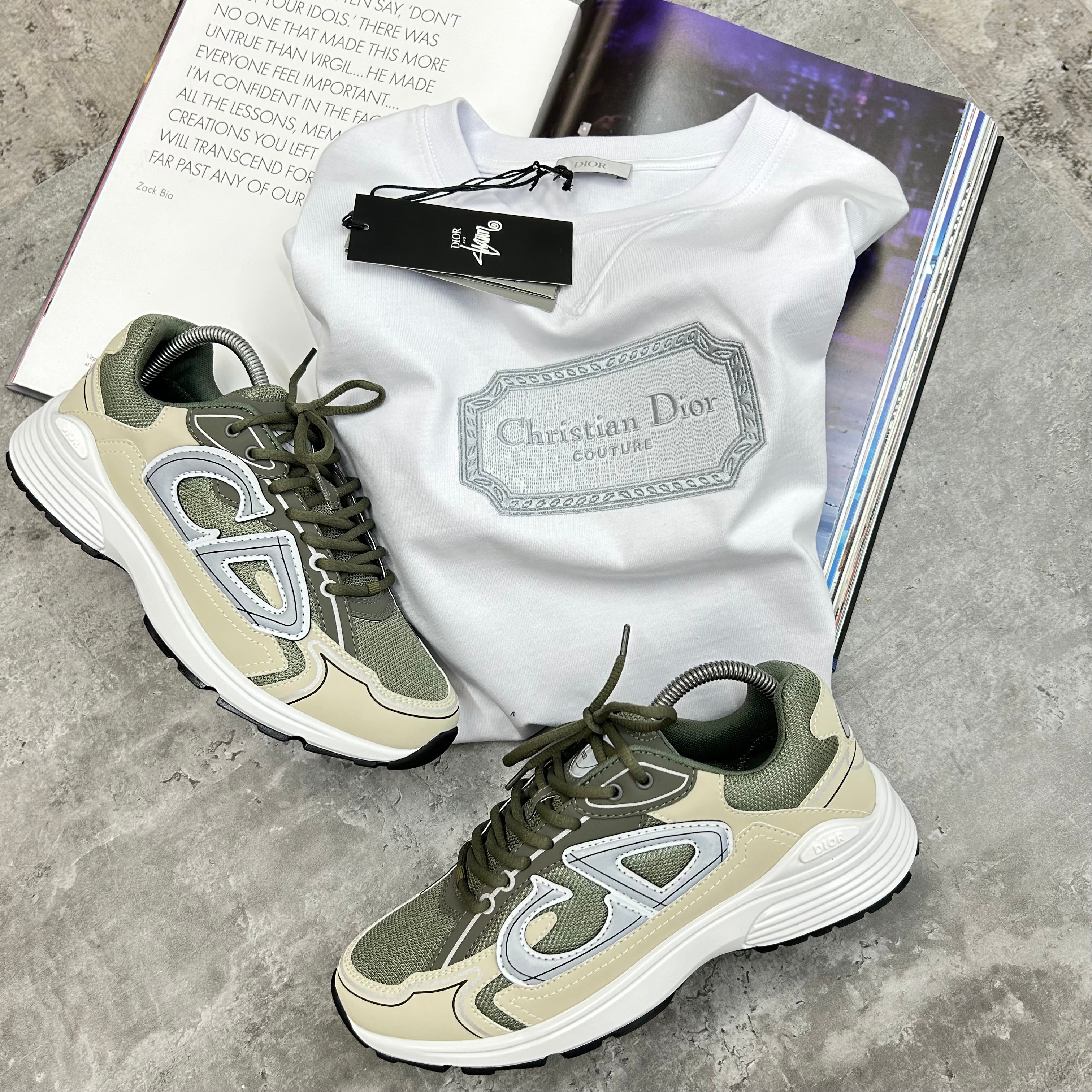 (PRE-ORDER) B30 - TRAINERS - OLIVE