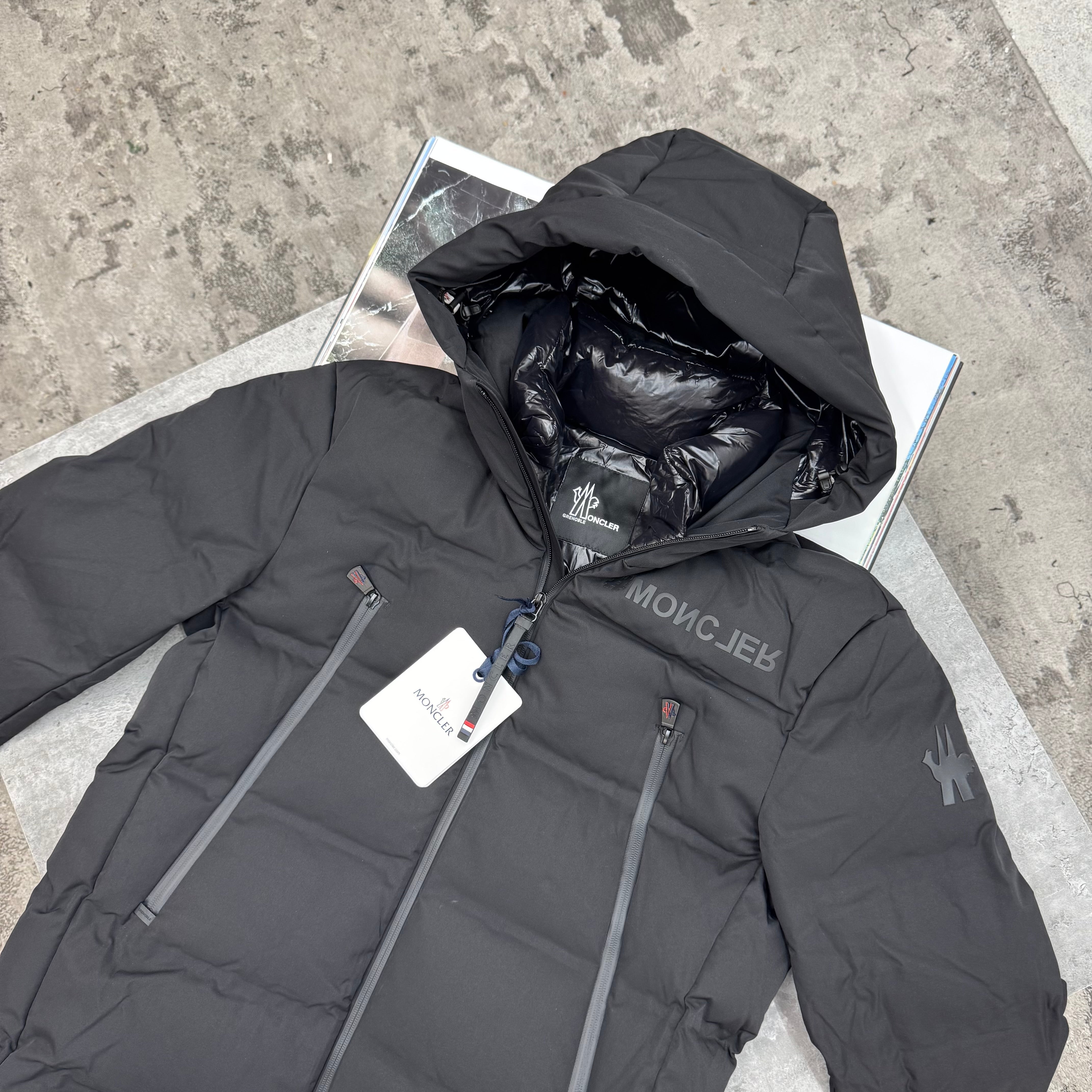 MNCLR - GRENOBLE COAT - BLACK