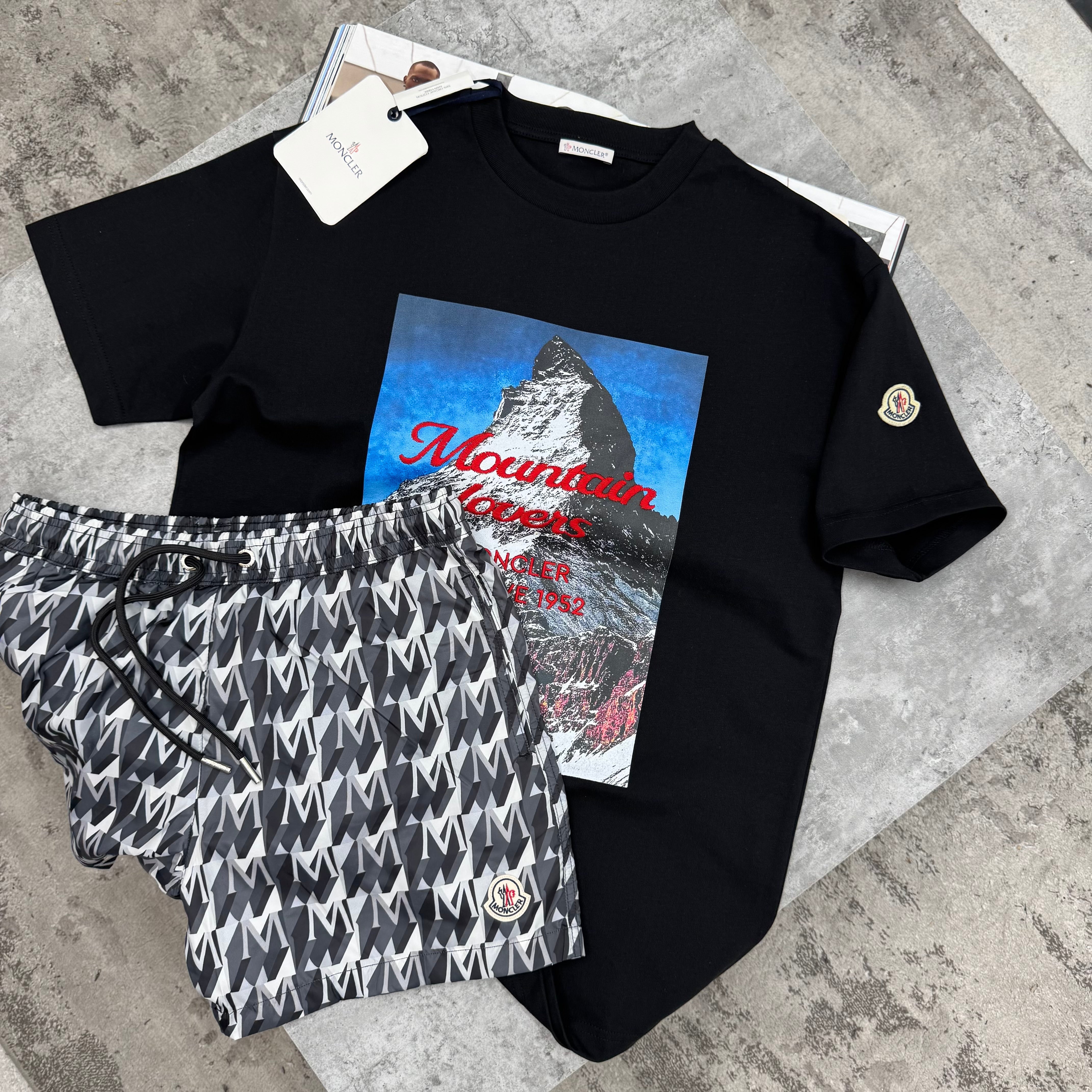 MNCLR - LOVERS T-SHIRT - BLACK