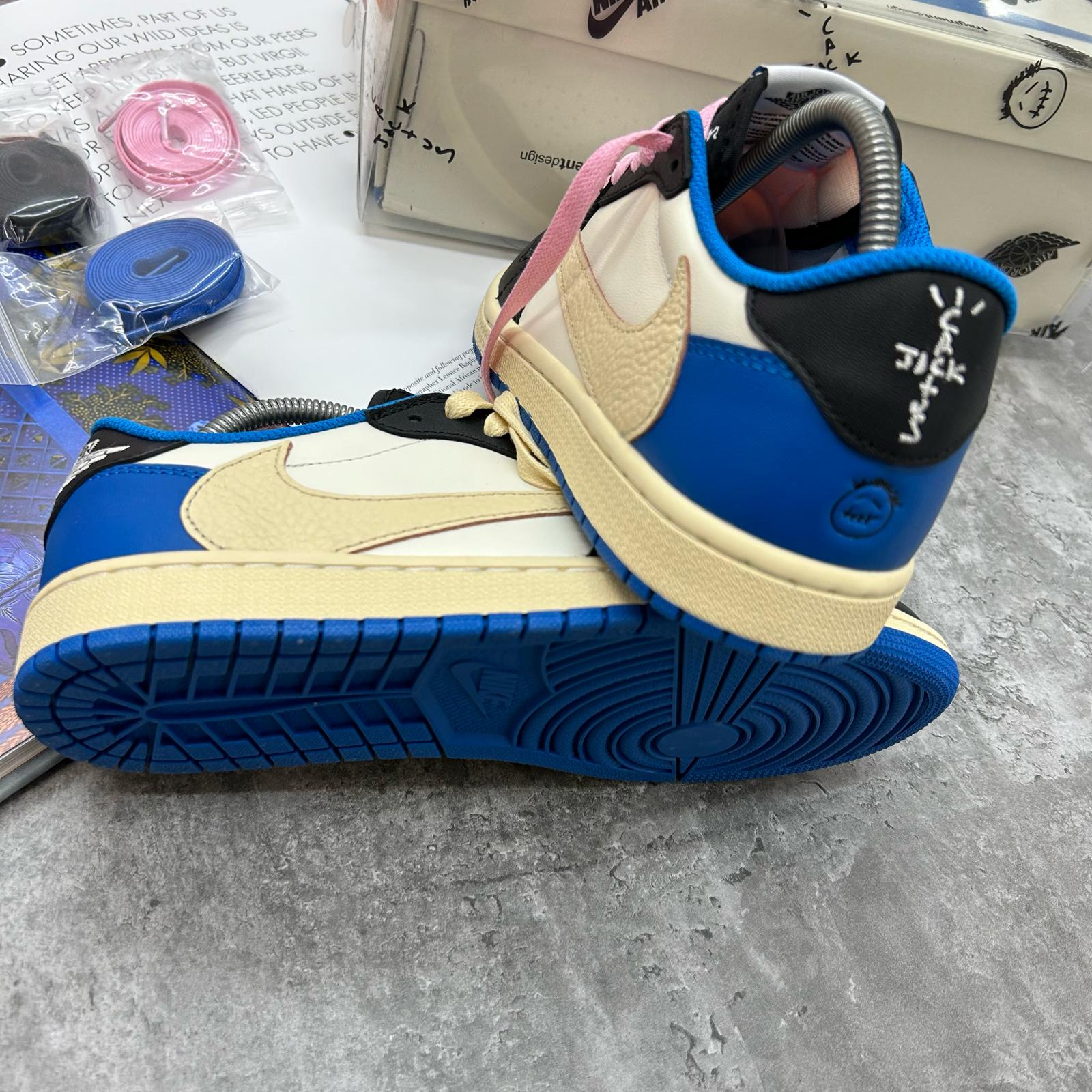 (PRE-ORDER) N X TS - AIR JORDAN 1 - FRAGMENT DESIGN