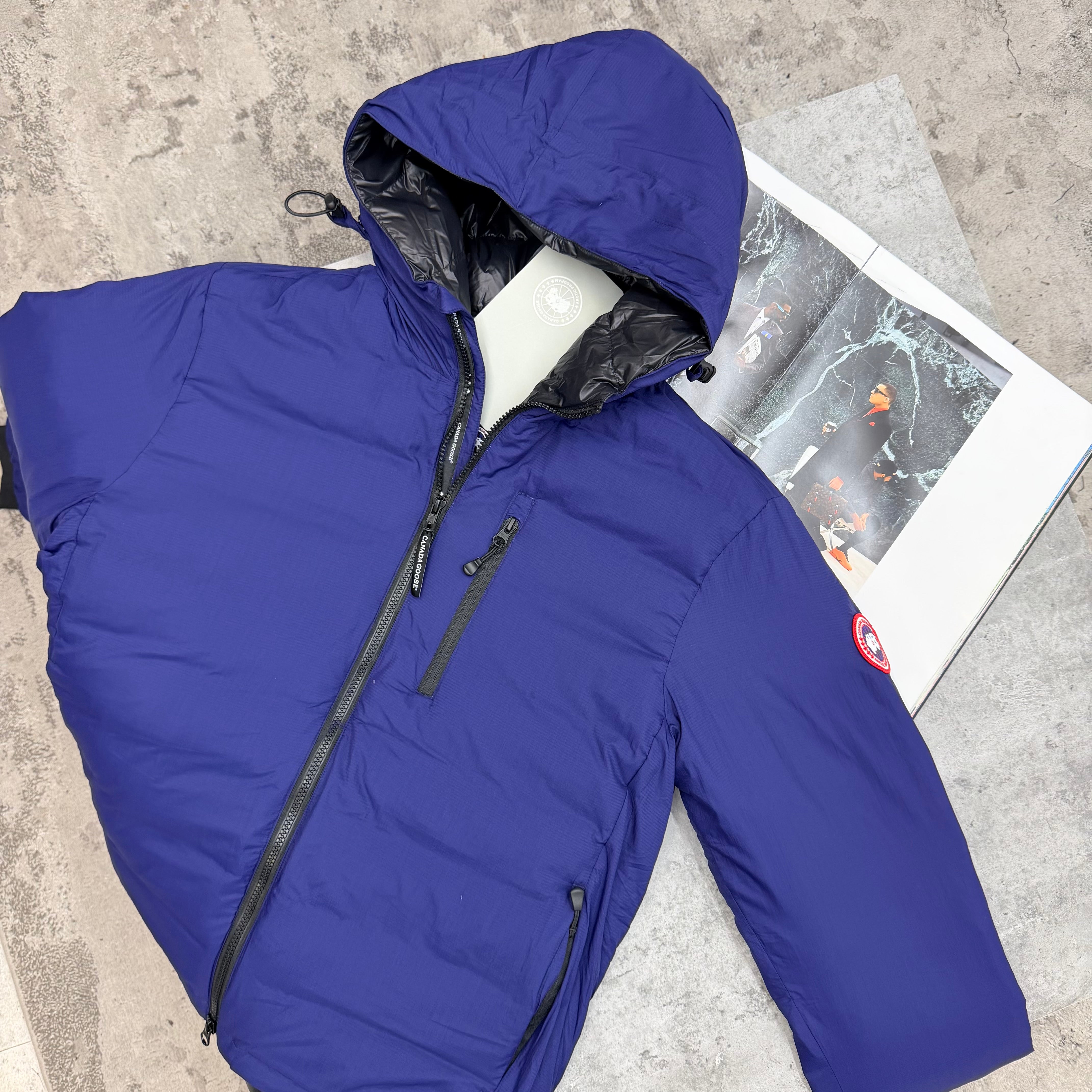 CG - LODGE COAT - BLUE