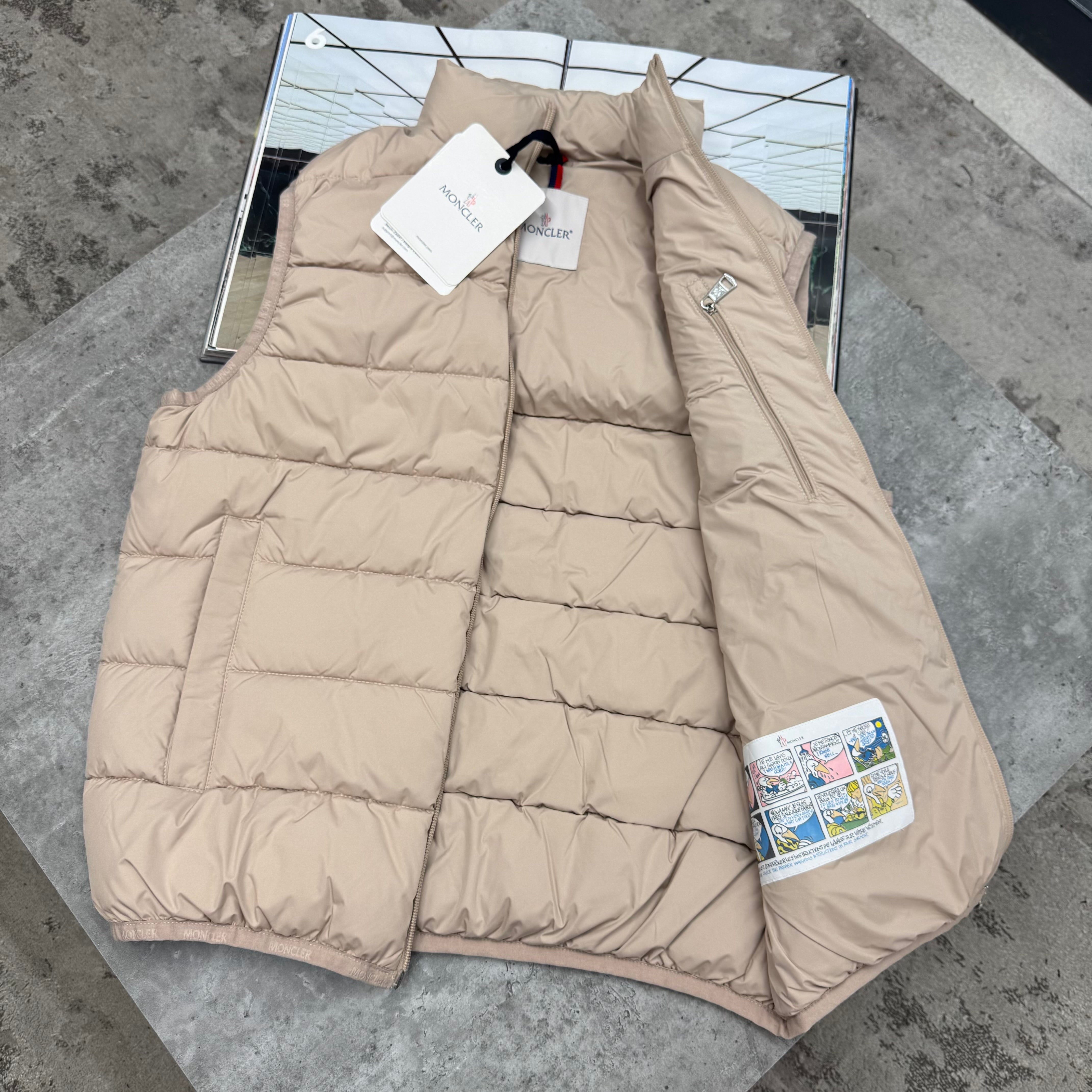 MNCLR - CONTRIN GILET - BEIGE