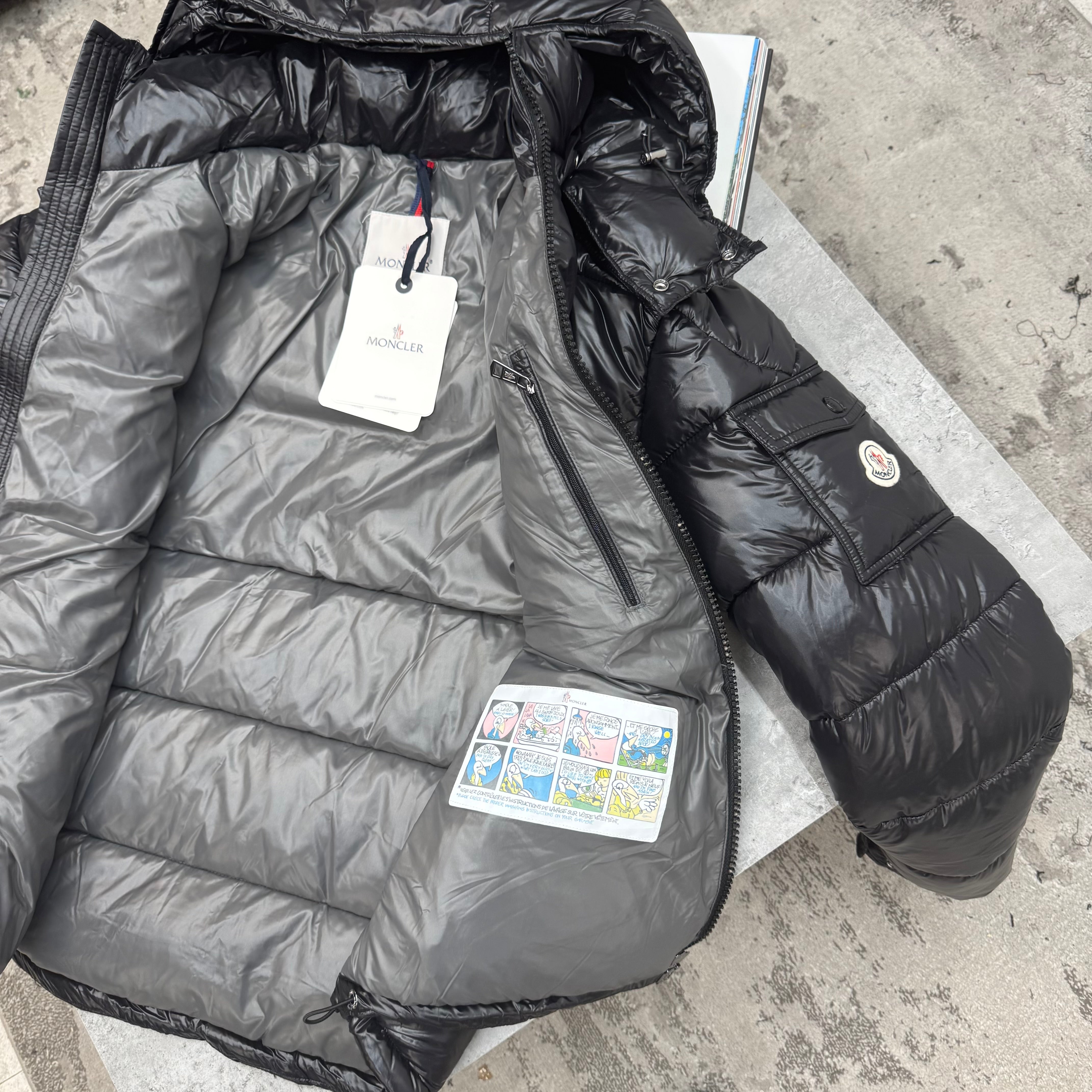 MNCLR - MAYA COAT - BLACK