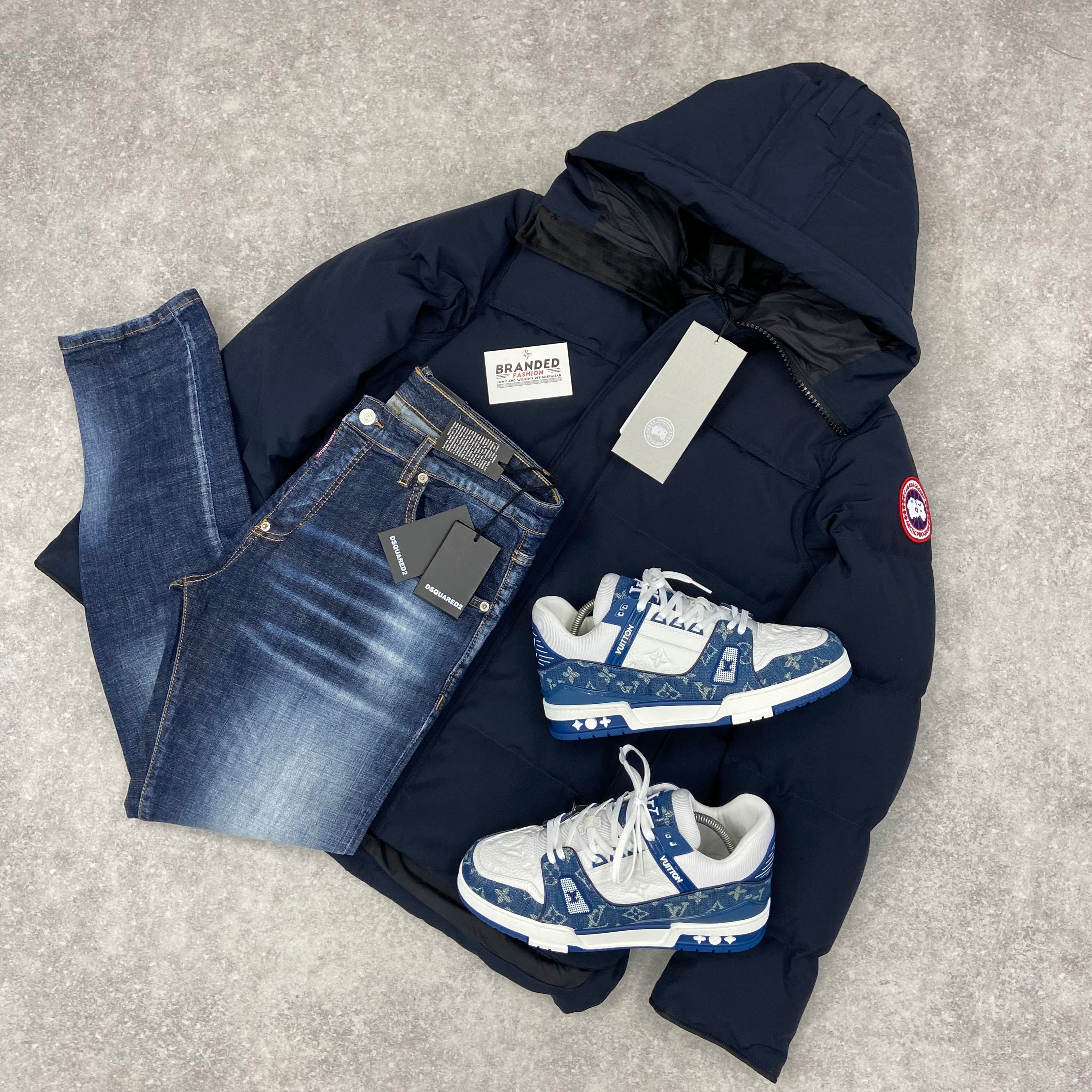 (PRE-ORDER) CG - NAVY MAC COAT - MENS