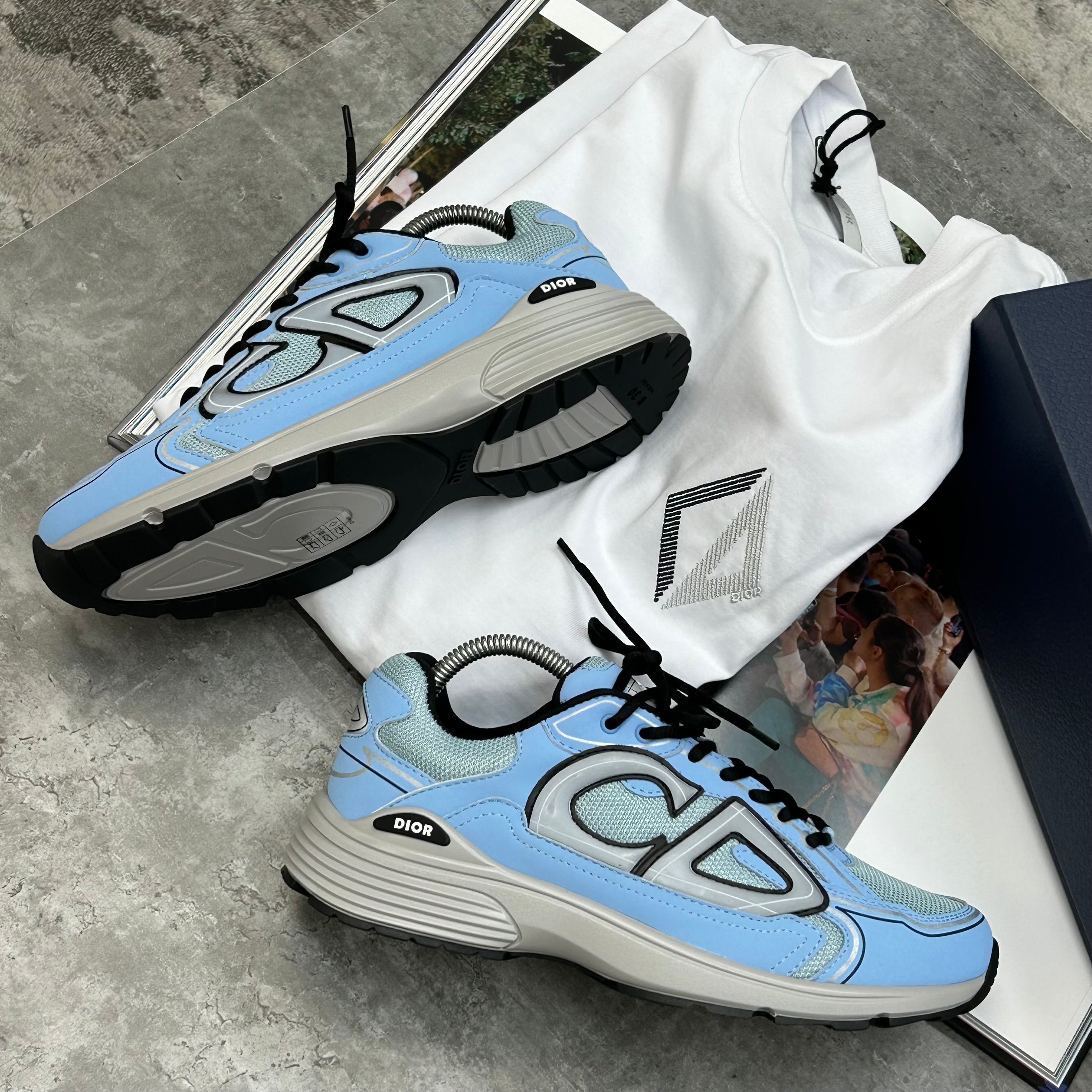 (PRE-ORDER) B30 TRAINERS - BABY BLUE